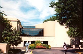 [photo, Baltimore Museum of Art entrance, 10 Art Museum Drive, Baltimore, Maryland]