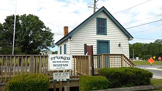 [photo, Sturgis One-Room School Museum, 209 Willow St., Pocomoke City, Maryland]