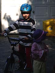 [photo, A young bicycle rider, Glen Burnie, Maryland]