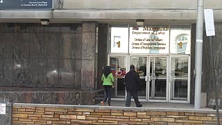 [photo, Entrance, 1100 North Eutaw St., Baltimore, Maryland]