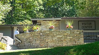 [photo, Visitors Center, Greenbrier State Park, Boonsboro, Maryland]