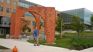 [photo, Performing Arts and Humanities Building, University of Maryland Baltimore County, Baltimore, Maryland]