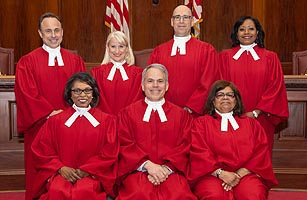 [photo, Court of Appeals Judges, Annapolis, Maryland, 2022]