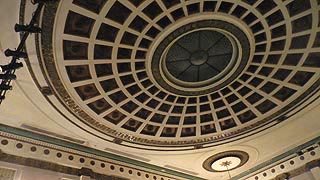 [photo, Auditorium ceiling, Baltimore School for the Arts, 712 Cathedral St., Baltimore, Maryland]