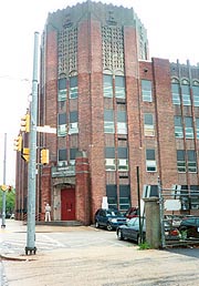 [photo, Paul Laurence Dunbar Middle School, 500 North Caroline St., Baltimore, Maryland]