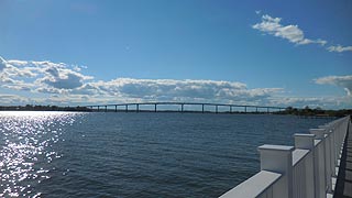 [photo, Governor Thomas Johnson Bridge, Solomons, Maryland]