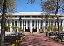 [photo, County Administration Building (from Main St.), Gov. Oden Bowie Drive, Upper Marlboro, Maryland]