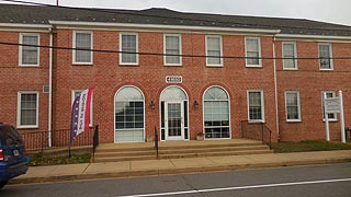 [photo, Board of Elections, 41650 Tudor Hall Road, Leonardtown, Maryland]