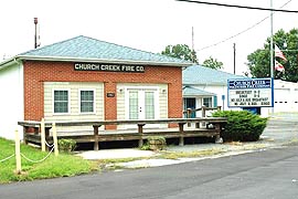 [Fire Hall, 1902 Church Creek Road, Church Creek, Maryland]